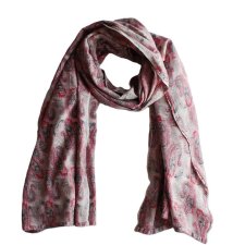 Na wiosnę cienka wełna szal vintage paisley