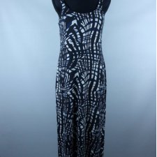 H&M letnia sukienka maxi cienka dzianinka / M