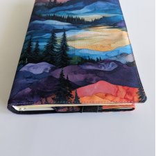 Etui na książkę - góry