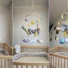 Karuzela do łóżeczka Kosmos