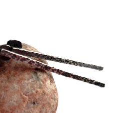 MŁOTKOWANE SREBRO - AUTORSKIE KOLCZYKI