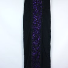 Raven gotycka got ołówkowa spódnica maxi S/M