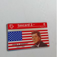 VINTAGE KARTA TELEFONICZNA KENNEDY USA JFK  BERLIN