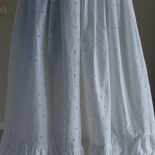 Angielska spódnica romantyczna vintage  maxi z falbanami  cottagecore folk boho bohemian