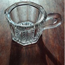 Kolekcjonerski miniaturowy mlecznik / kieliszek – Szkło Prasowane