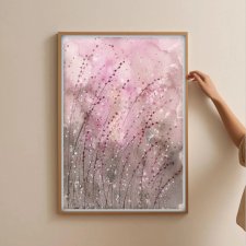 Akwarela A4.  Łąka