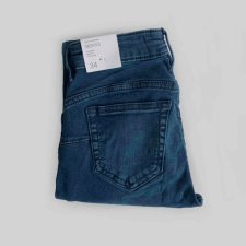 NOWE spodnie jeansowe jeansy granatowe Mango xs push-up