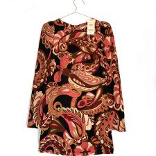 NOWA sukienka Mango wzór retro xs