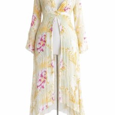 Na wiosnę lato Masai Zwiewna narzutka vintage kardigan