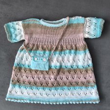 Sukienka bawełniana z torebką