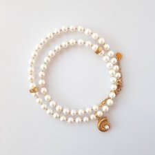 Naszyjnik z Muszlą i Perłami