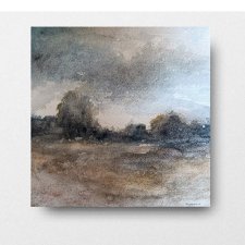 Pejzaż  -  akwarela