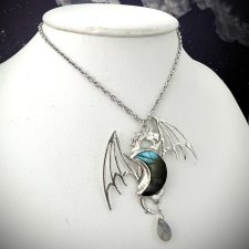 Naszyjnik Labradorite Dragon