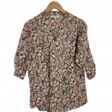 ENJOY bluzka kwiaty wzór luźna 40/42 L/XL