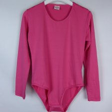 ADAB różowe body z długimi rękawami / M