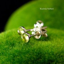 Kolczyki Drobinki Sztyfty - Oliwin Srebro 3