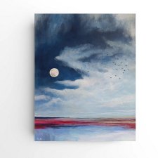 Pomiędzy nocą a świtem  -obraz akrylowy 50/40 cm