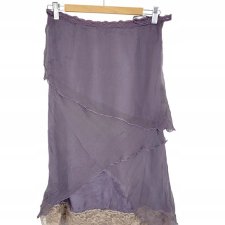 FRANSA spódnica midi koronka warstwy 36 S