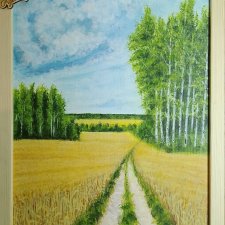 POMYSŁ NA SPERSONALIZOWANY PREZENT - OBRAZ Z RAMĄ I INSPIRUJĄCYM MOTTEM MOTYWACYJNYM - POCZUJ SIELSKI KLIMAT