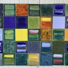 Ręcznie robione kafelki "Rozmyślając o Marku Rothko"