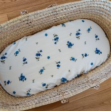 prześcieradło do łóżeczka waldin mulinowe 7w1 małe kwadratowe  74