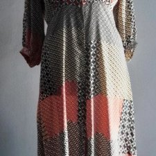 Zara M sukienka kloszowa