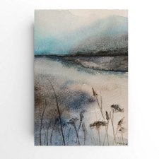 Pejzaż  -  akwarela