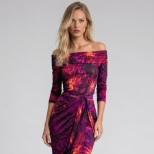 LIWIA Hot Tropical - Bluzka z odsłoniętymi ramionami