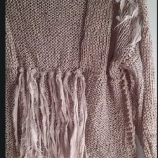 Kolczuga knitwear len handmade