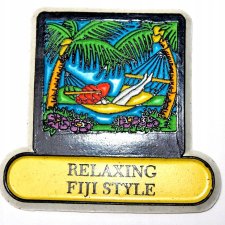 RELAXING FIJI STYLE egzotyczny magnes pamiątka