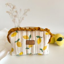 Kosmetyczka z falbanką LEMON