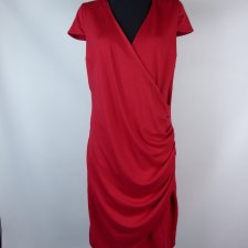 So Fabulous sukienka dzianinka kopertowa red 16 / 42