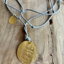 Wisior wyplątany regulowany minimalistyczny