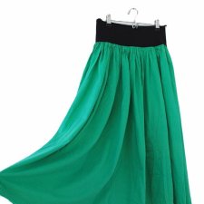 Spódnica rozszerzana vintage elastyczna talia