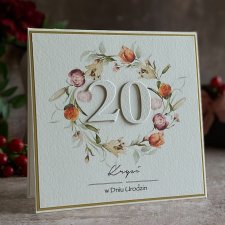 Personalizowana kartka na 50 urodziny, BH 65