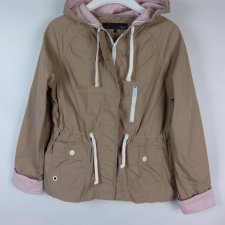 NEXT kurtka parka z kapturem bawełna / S