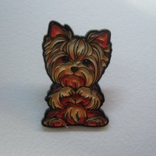 PIN PRZYPINKA BROSZKA PIES YORK