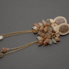 klipsy sutasz z kamieniami słonecznymi