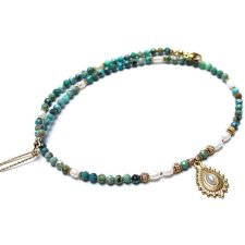 Turkus vol. 45 /choker/ naszyjnik 18.02.26 - Szlachetna kolekcja