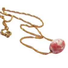 NASZYJNIK CELEBRYTKA Z CERAMIKĄ - część kompletu