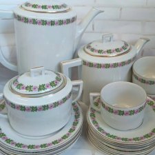 Serwis kawowy Furstenberg vintage