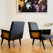 Fotel, po renowacji - tapicerka Blazer, 100% wełna (Camira)