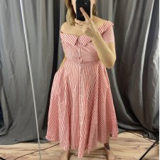pin-up  cotton dress