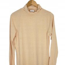 UP2FASHION beżowy golf damski basic 40/42 L/XL