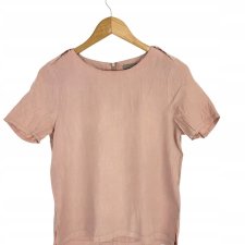 VERO MODA pudrowy róż Cobra bluzka zip 36 S