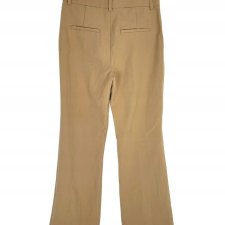 ZARA spodnie w kant beżowe 34 XS szwedy