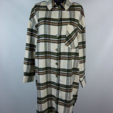 Primark grubsza koszulowa sukienka krata z metką 12 / 40