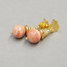 Alloys Collection - Sorbet brzoskwiniowy - kolczyki /05.03.26/ - kolczyki