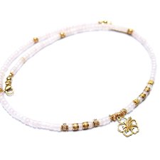 Kwarc różowy vol. 3 /choker/ naszyjnik - Szlachetna kolekcja