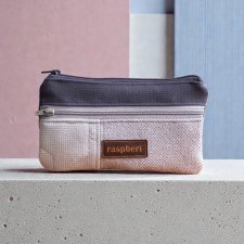 Portfel damski szary